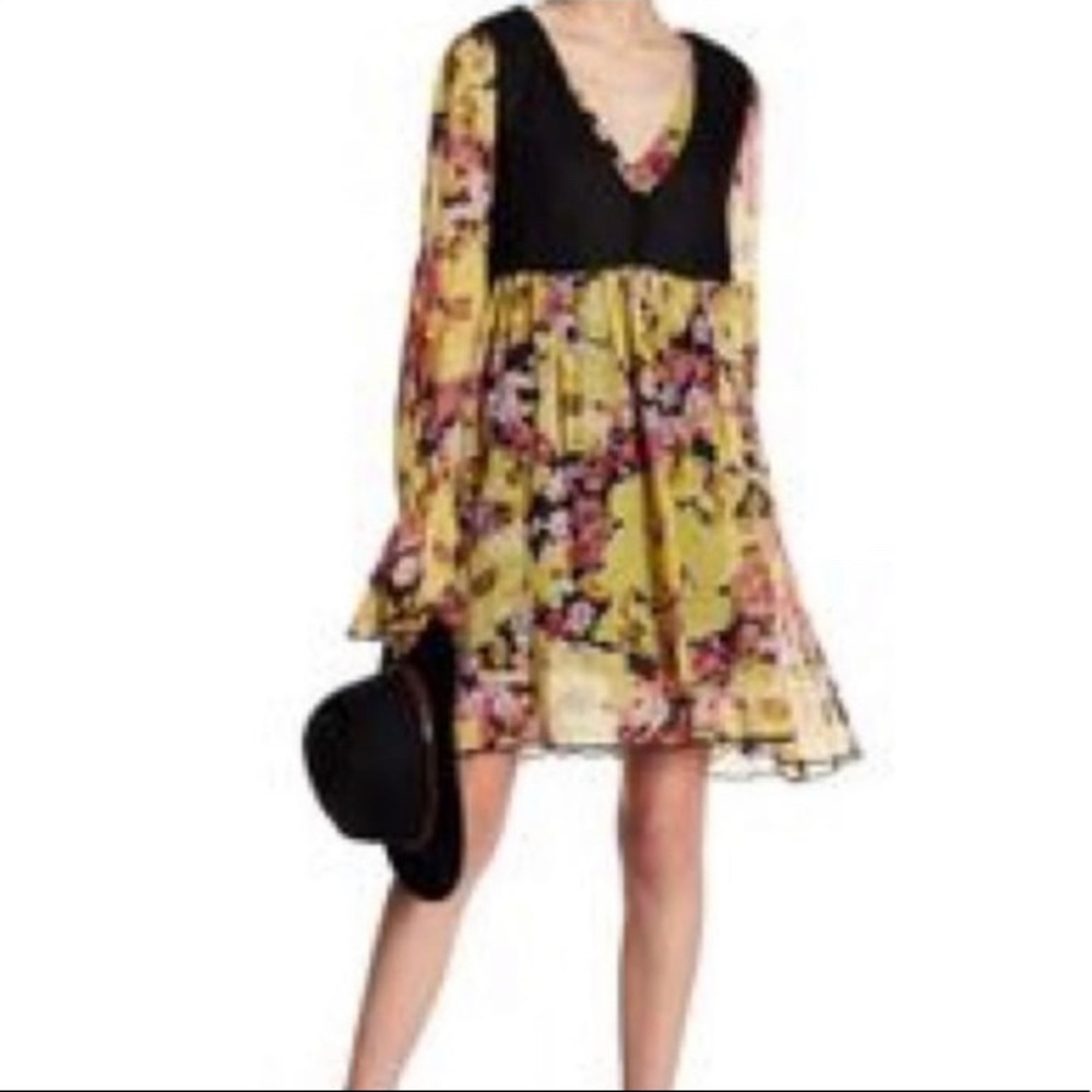 NWT Free People Long Sleeves Dress Size S
